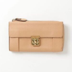 Chloe Tan Leather Wallet